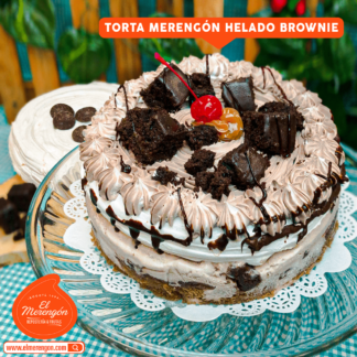 Torta Merengón helado y brownie